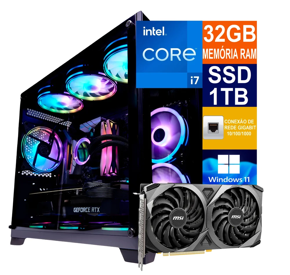 PC Gamer Tech Power Intel Core I712700kf KaBuM