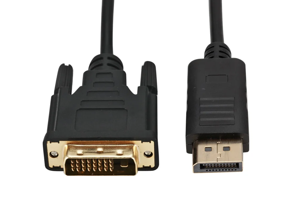 Imagem 2 de 3 do produto Cabo Displayport 1.2 Macho X Dvi- D 24+1 Macho, 1,80m - Magnus