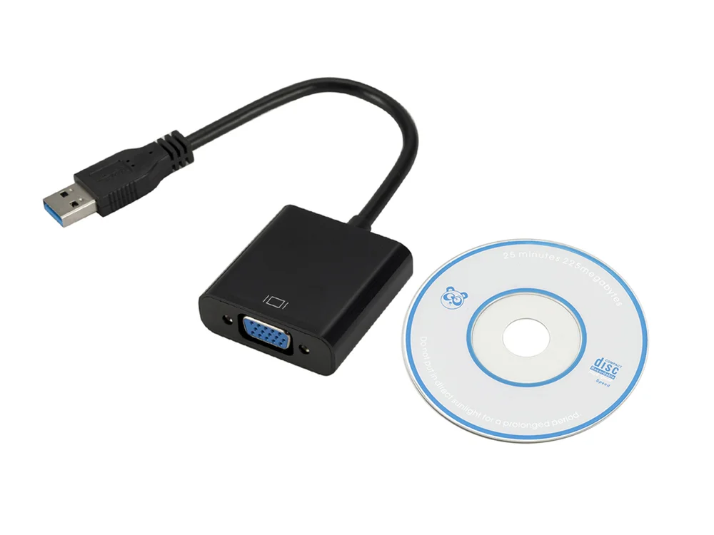 Imagem 2 de 3 do produto Cabo Adaptador USB 3.0, Para VGA Fêmea - Magnus