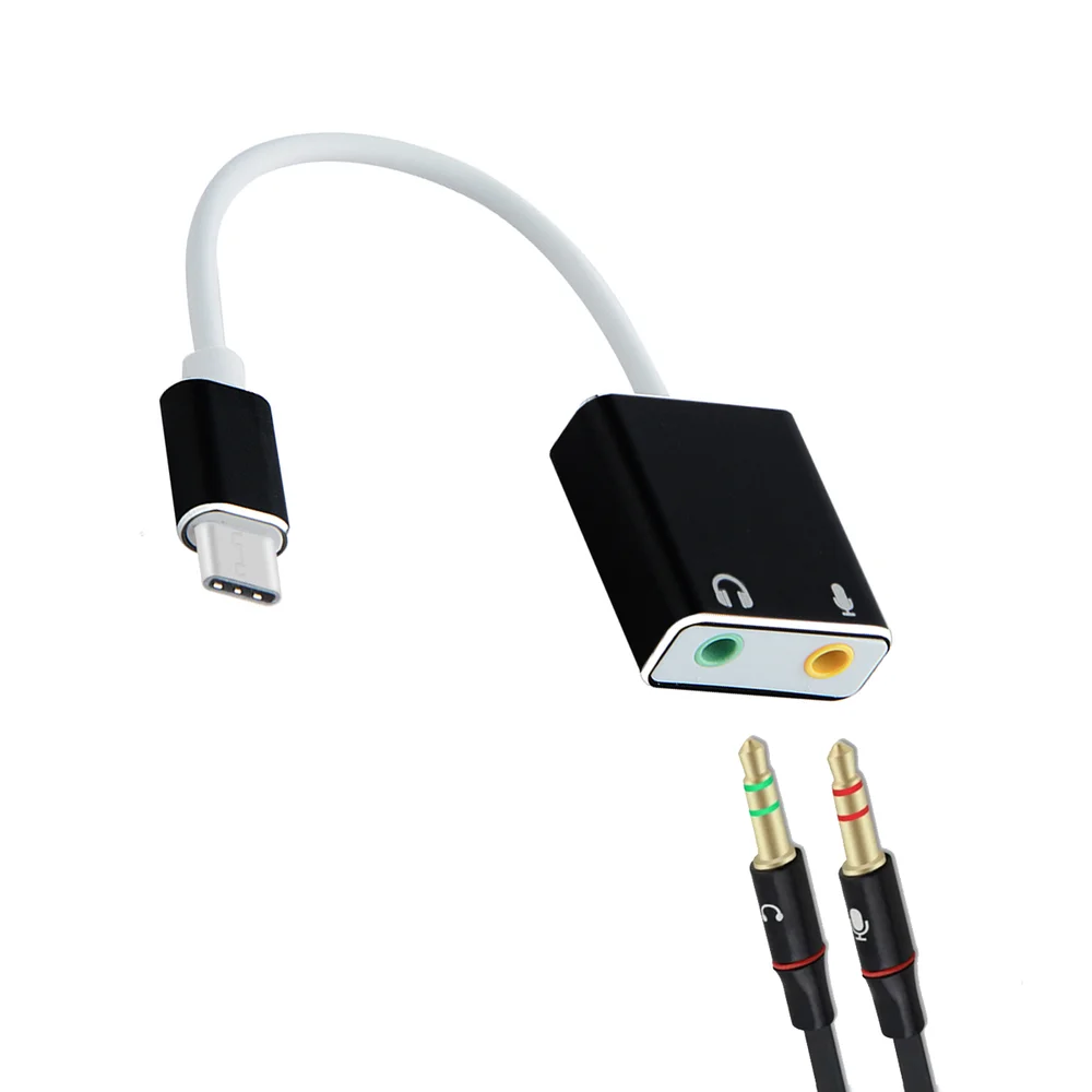 Imagem 4 de 5 do produto Adaptador P2 Magnus, 3.5mm, Duas Vias Para USB-C