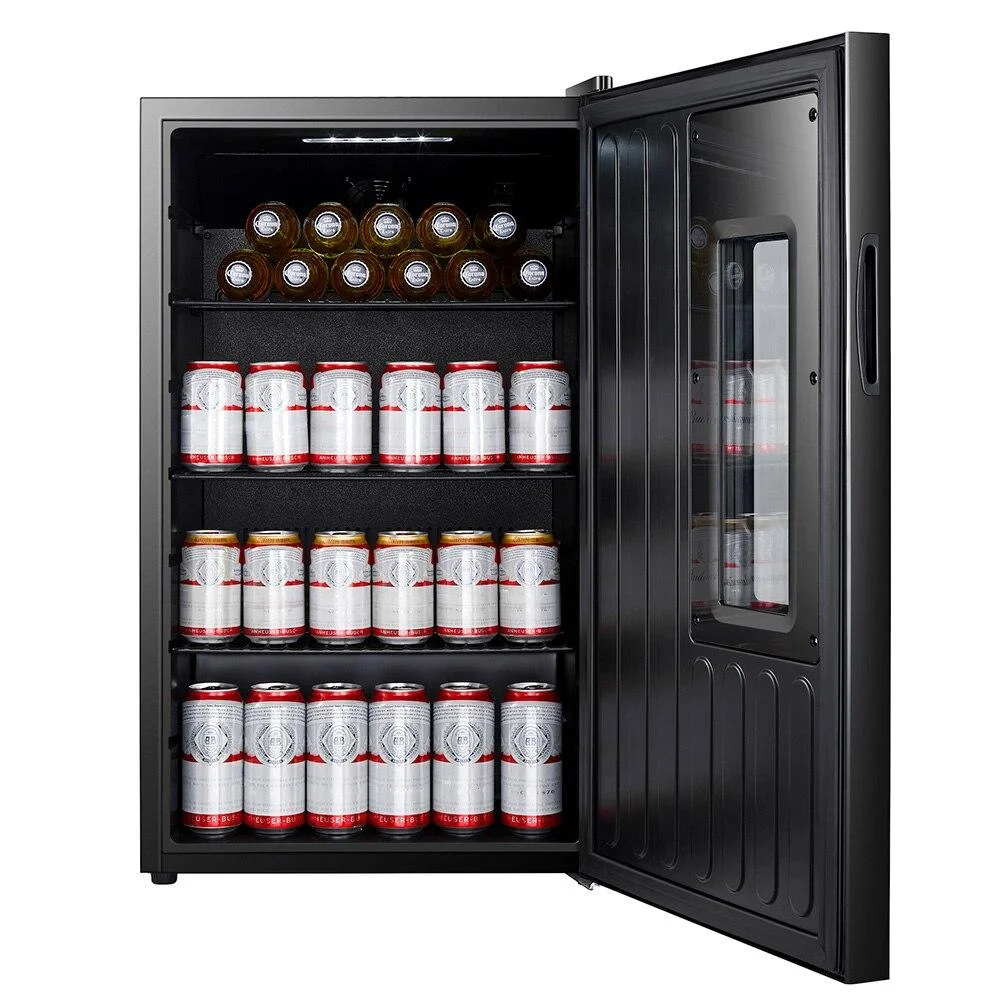 Imagem 4 de 5 do produto Cervejeira Eos Bierhaus Black Glass, 100 Litros, Frost Free - Ece120