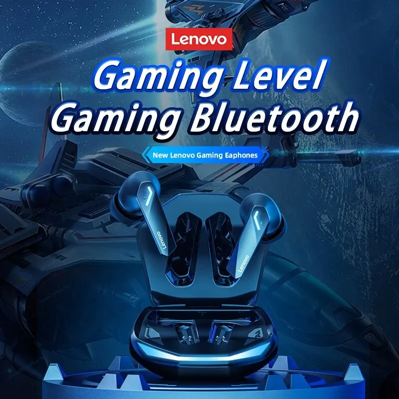 Fone de Ouvido Gamer Lenovo Think Livepods Gm2 Pro, Bluetooth, Preto Fone de Ouvido Gamer Lenovo Think Livepods Gm2 Pro, Bluetooth, Preto
