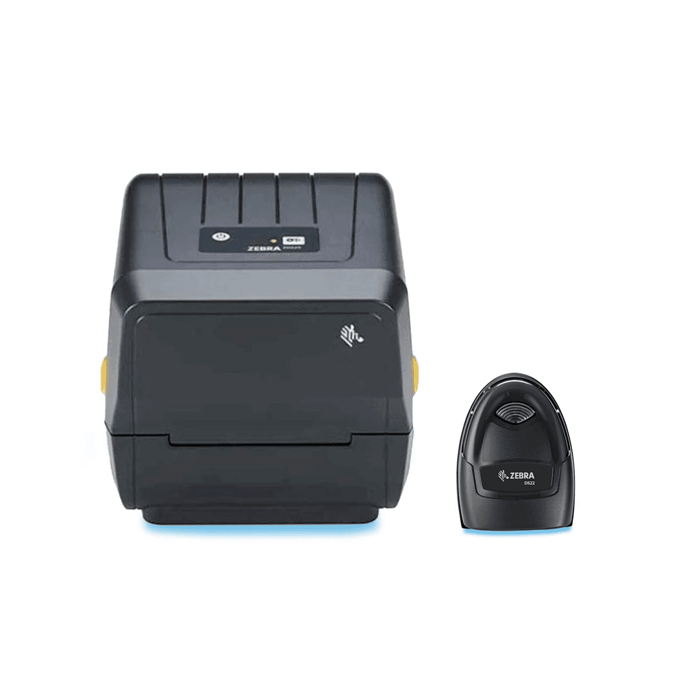 Imagem 3 de 5 do produto Kit Zebra Leitor Ds2208 2D, Sem Suporte + Impressora Zd220