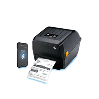 Kit Zebra Coletor De Dados Tc21 Se4710 + Impressora Zd220