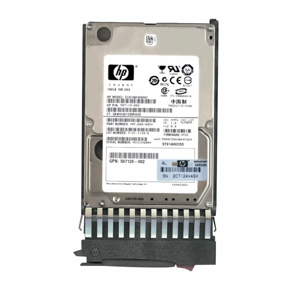 Hd Sas Hp 146GB 10k 25 Polegadas KaBuM