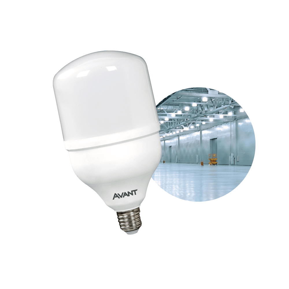 Imagem 3 de 3 do produto Lampada Bulbo Led 30w Avant,Alta Potência, Luz Branca, 6500k E27, Bivolt