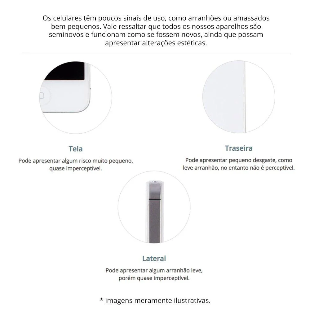 Usado: Motorola Edge 20, 128GB, Branco - Excelente
