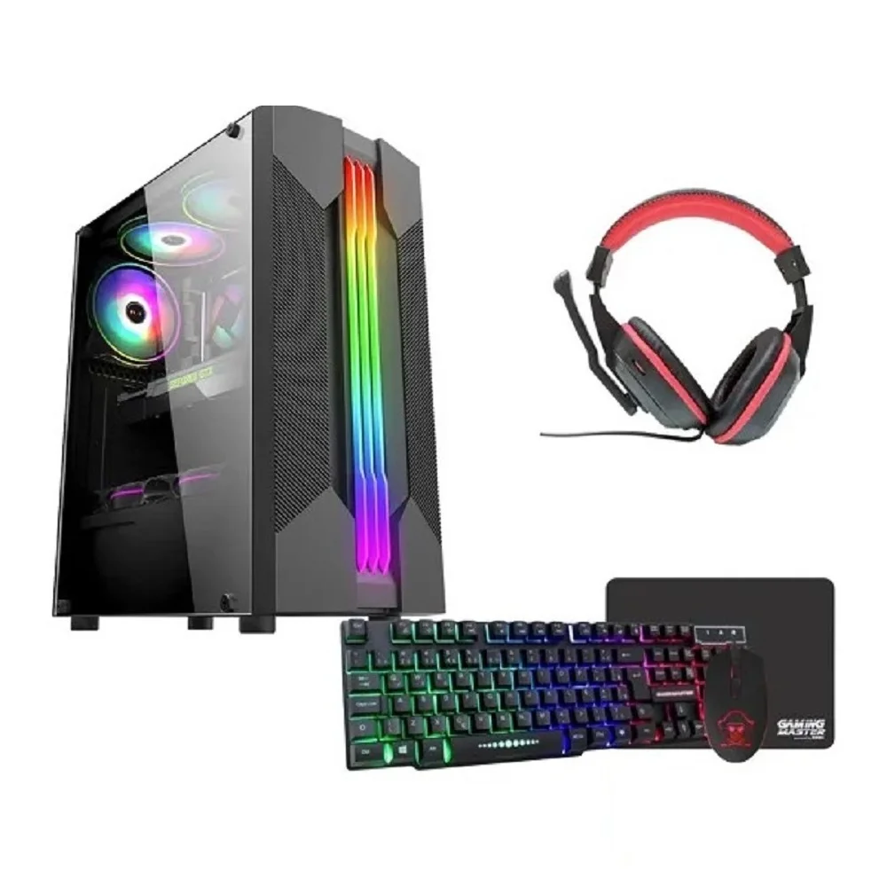 Computador Gamer Balão.info Intel Core I7, 16GB RAM, SSD 240GB, VGA GT740 2GB, Windows 10 Pro Trial, Wi-fi + Teclado E Mouse + Mouse Pad + Headset