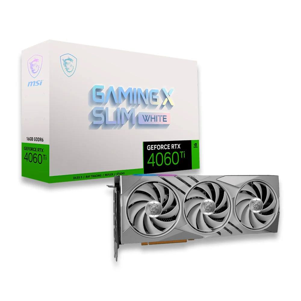 Placa De Vídeo Msi RTX 4060 TI Gaming X Slim
