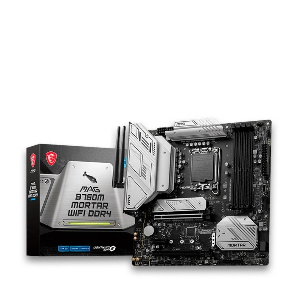 PlacaMe Msi Mag B760m Mortar WiFi Intel KaBuM