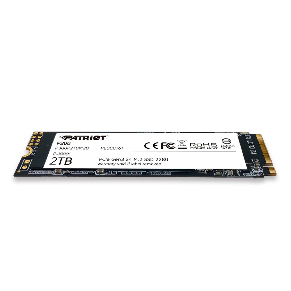 Imagem 3 de 5 do produto SSD Patriot 2TB P300, M.2 2280, Pcie Gen3x4 NVMe 1.3 - P300p2tbm28