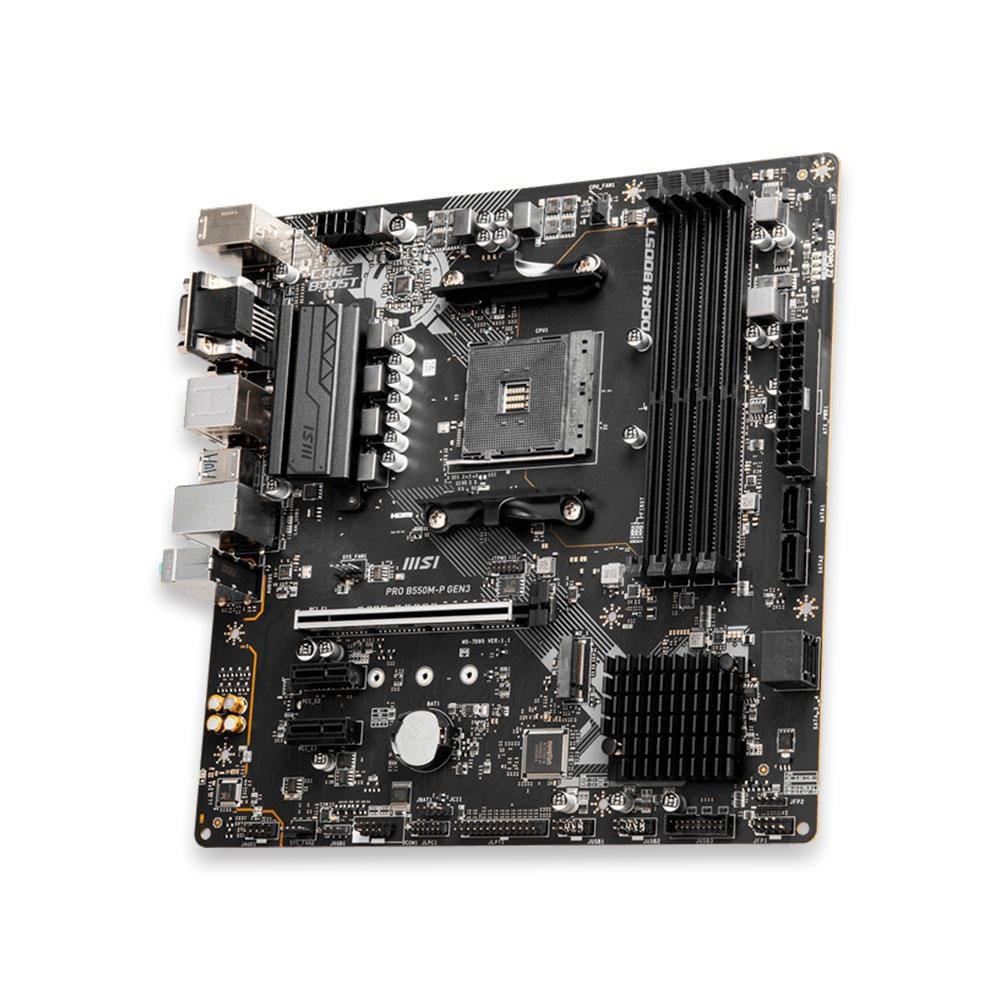 PlacaMe Msi Pro B550mP Gen3 AMD AM4 Matx KaBuM
