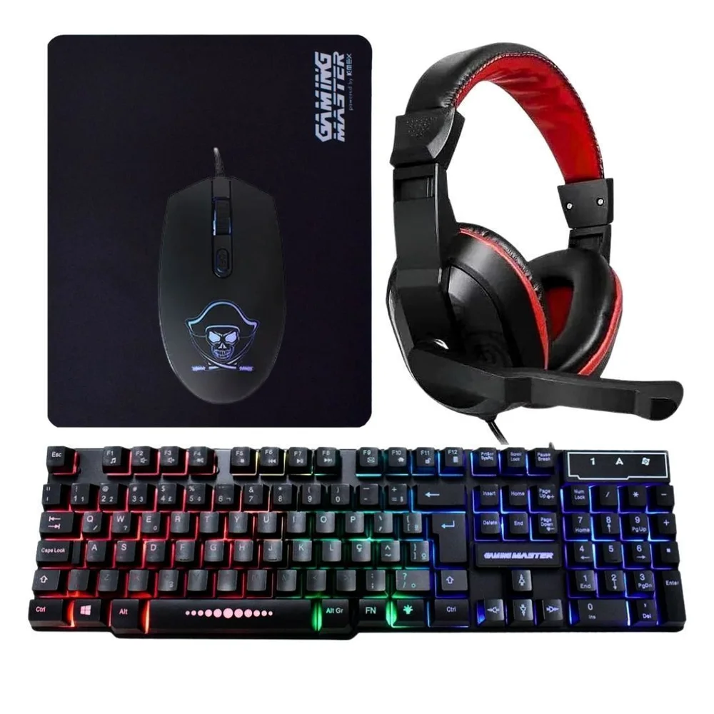 PC Gamer Tob Intel Core I5, SSD 240 GB, 8GB Windows 10 Pro Trial, Teclado/mouse, Mouse Pad, Headset, Monitor 19 Polegadas - view 4