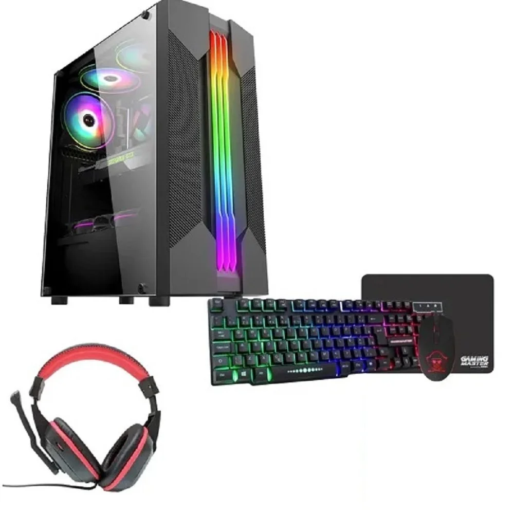 PC Gamer Balão.info Core I5, SSD 240GB, 8GB, VGA Gt730 4GB,Windows 10 Pro Trial + Teclado/mouse + Mouse Pad + Headset