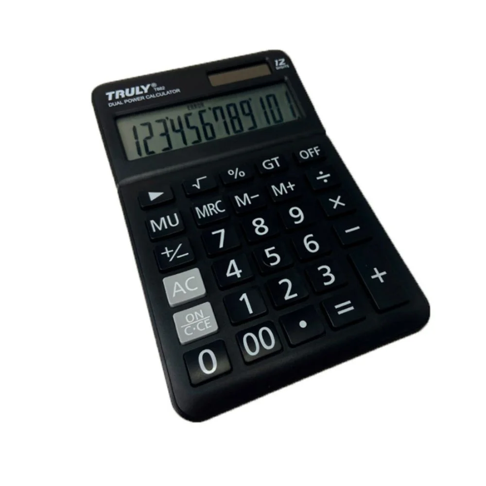 Imagem 4 de 5 do produto Calculadora De Mesa, Truly T882, 12 Dígitos