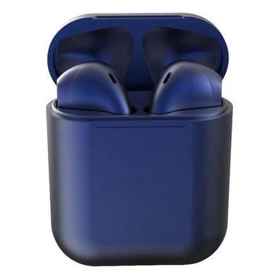 Fone de Ouvido Tws, Bluetooth, Sem Fio, Android e Ios - Azul Escuro