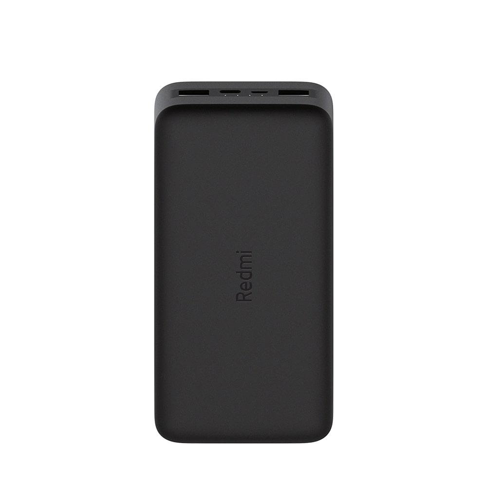 Power Bank Xiaomi Redmi, 20000mAh, 18W, Preto - Fast Charge