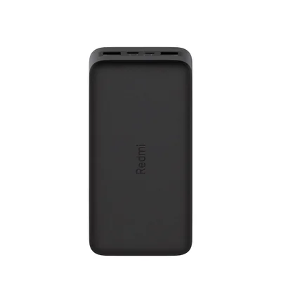 Power Bank Xiaomi Redmi, 20000mAh, 18W, Preto - Fast Charge