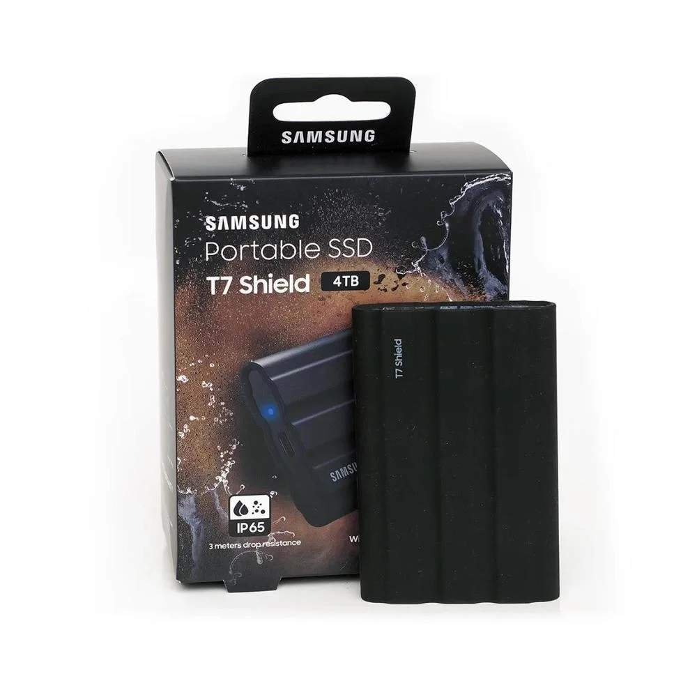 26032619 Samsung ポータブルSSD T7 Shield 1TB SSD Portátil Samsung 1TB T7 Shield Leitura até