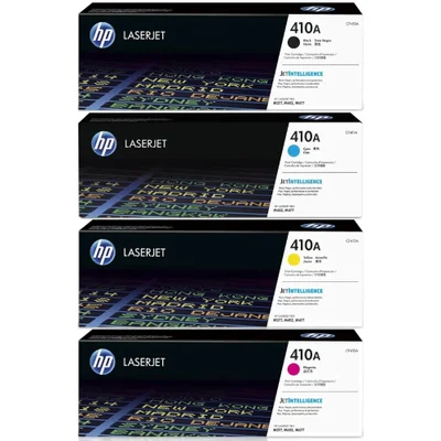 4 Toner Origin,Cf410a, M477fdn, M477fdw, M452dw, M452nw, M452dn
