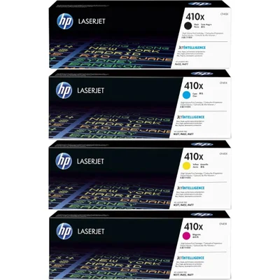 4 Toner Origin, Cf410x, M452dw, M452nw, M452dn, M477fdw, M477fdn