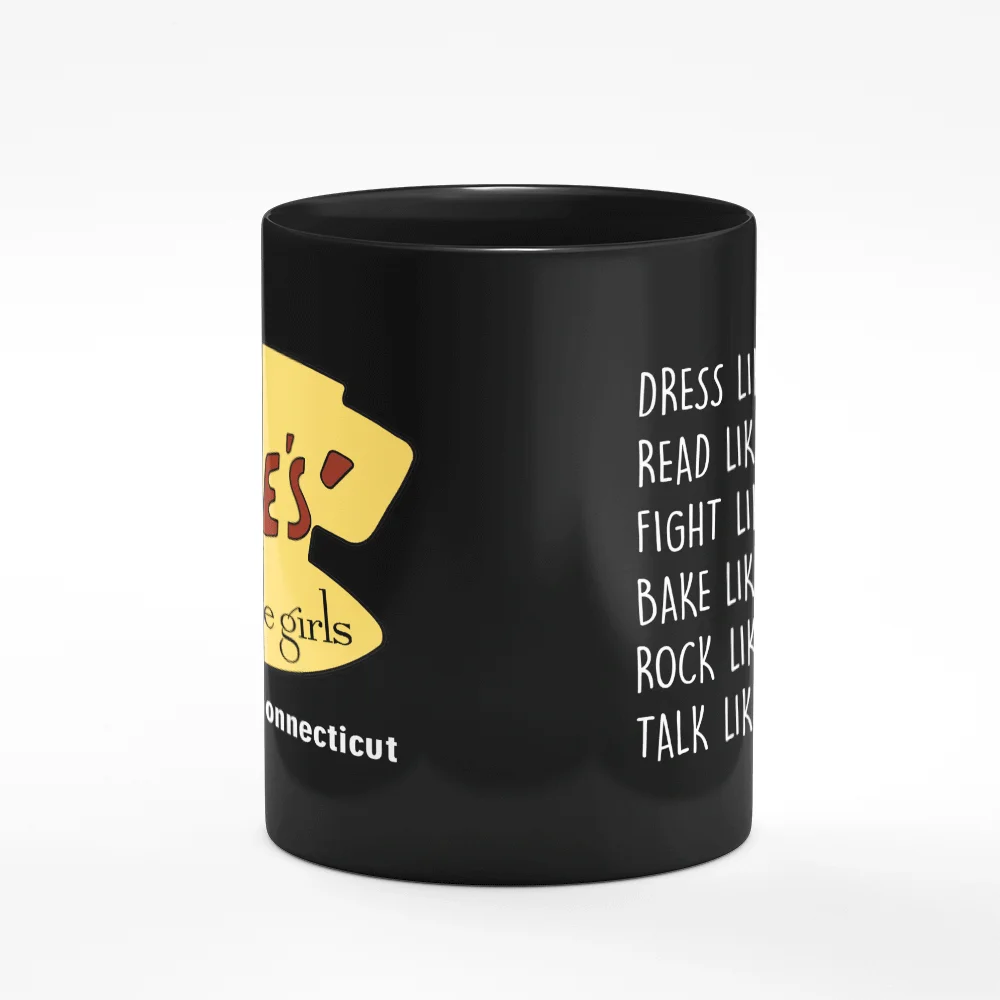 Imagem 2 de 3 do produto Caneca Geek,Lukes Like Gilmore Girls,Preta