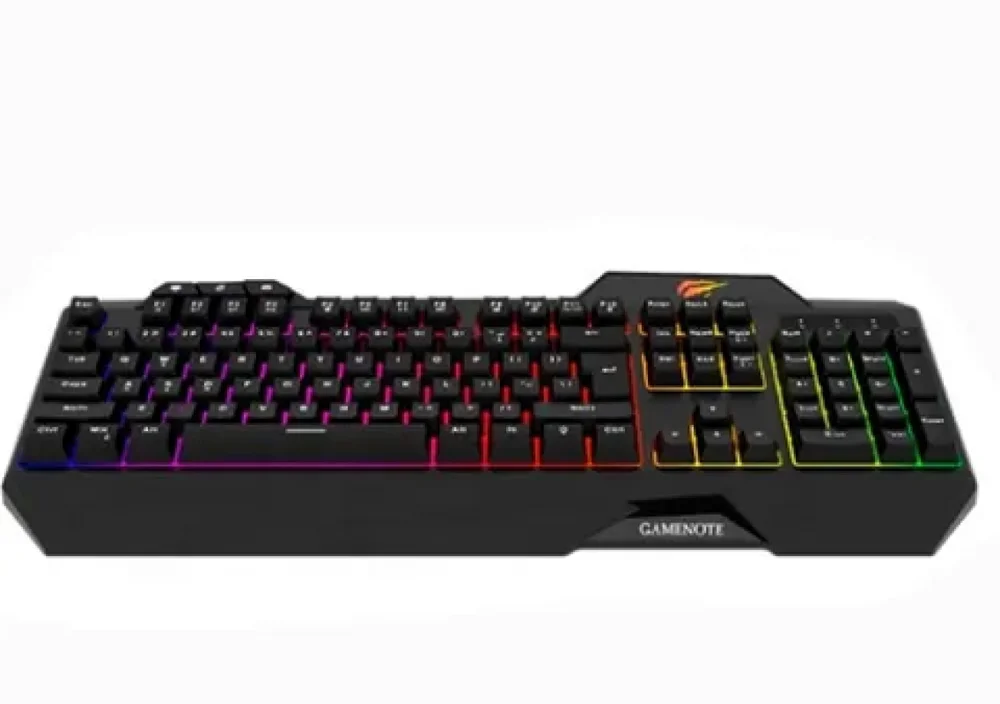 Imagem 4 de 4 do produto Teclado Gamer, Com Fio, Havit KB488l, RGB, ABMT2, Preto