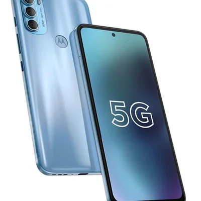 Usado: Motorola Moto G71 5G, 128GB, Azul - Muito Bom