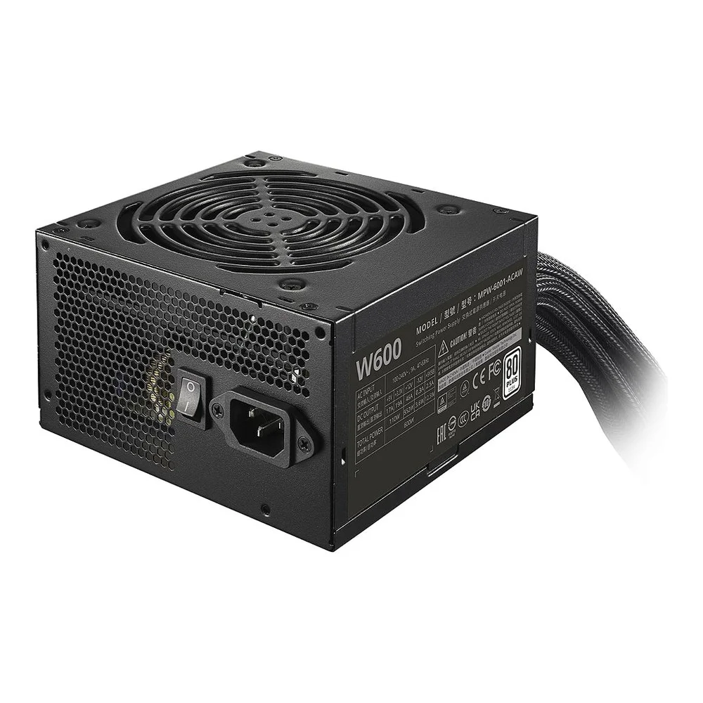 Imagem 3 de 5 do produto Fonte Cooler Master Nex White 600, 80 Plus, White - 600w