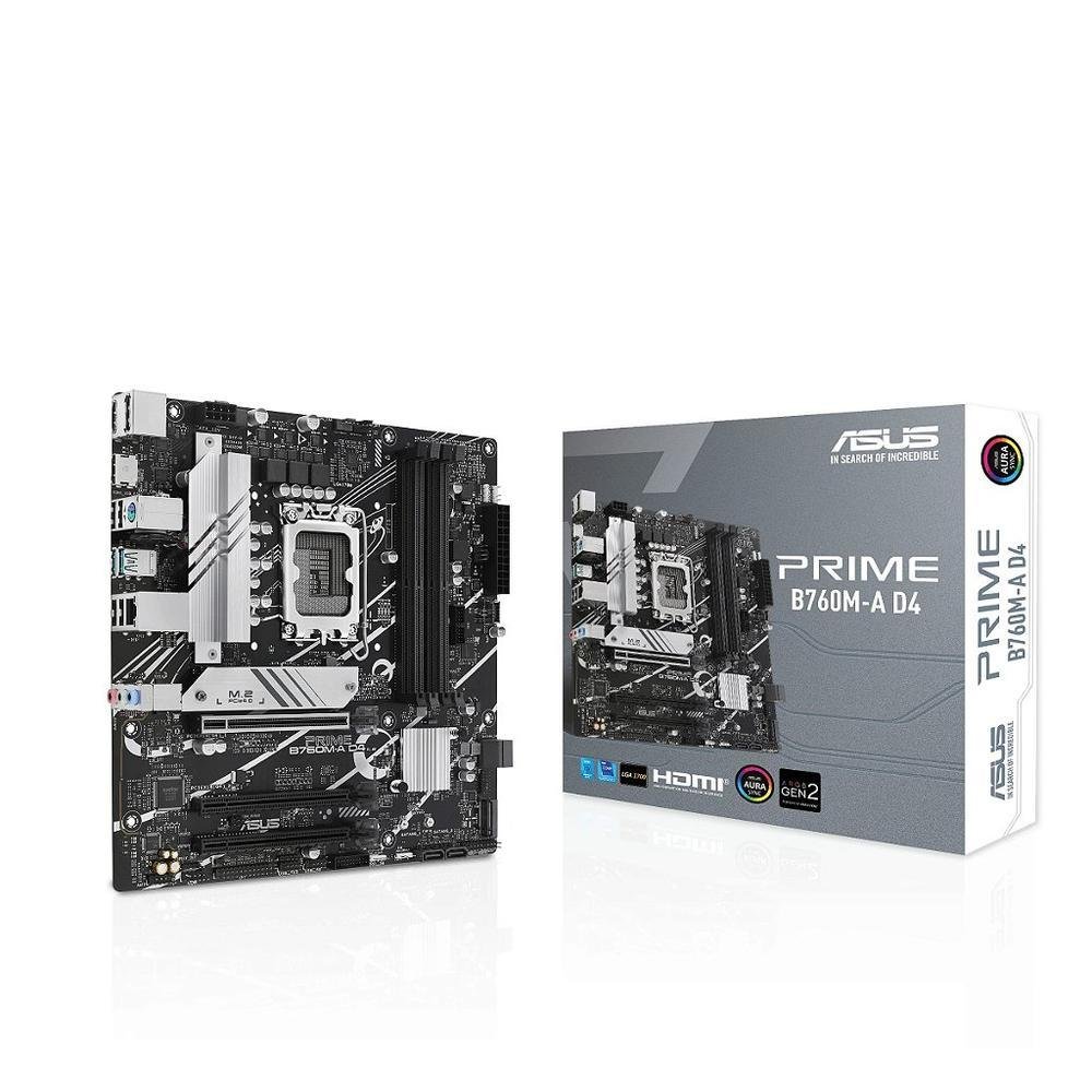 D4 B760M-A PRIME ASUS | Amazon DDR4 LGA1700 D4 B760M-AJ PRIME 【確認済】ASUS intel CPU対応 第14・13・12世代 マザーボード