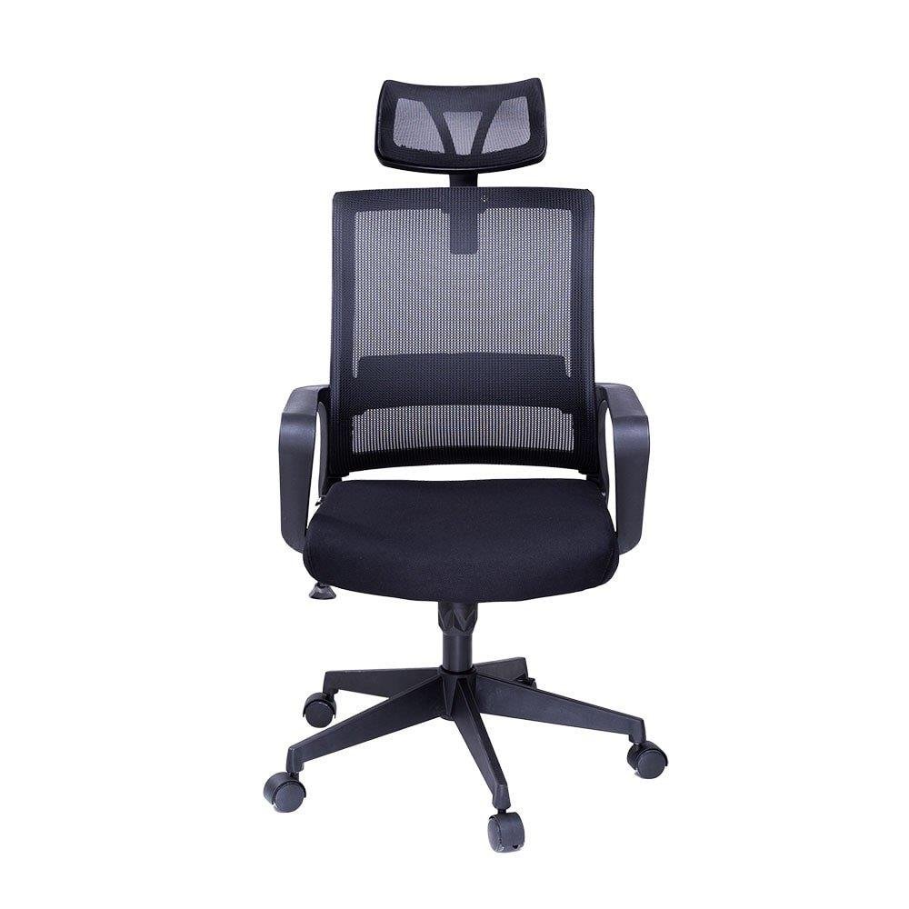 Cadeira Office Maxprint Martinelli, Até 120Kg, Ergonômica e Confortável, Preta