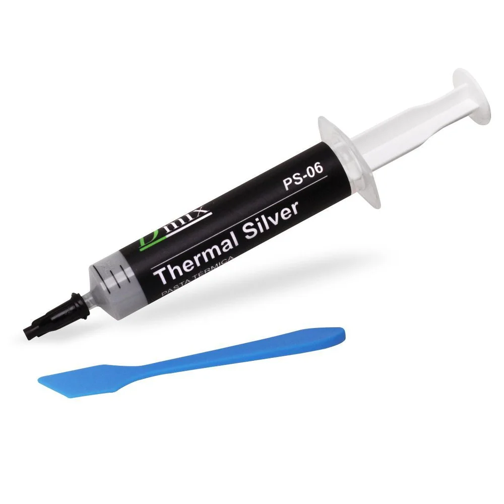 Imagem 2 de 4 do produto Pasta Termica Dmix Thermal Silver 10g Ps06, Prata 3,05w Mk