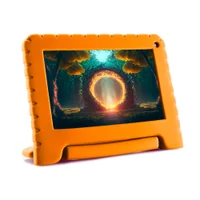Tablet Multi Kid Pad, 4GB RAM, 64GB, Android 13, Quad Core, Tela 7 Polegadas, Com Controle Parental + Case + Wi-fi - Nb412