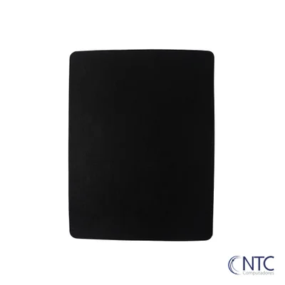 Mousepad Ntc Slim 180x200mm, Lavável, Preto