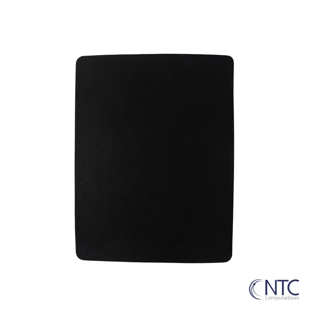 Mousepad Ntc Slim 180x200mm, Lavável, Preto Mousepad Ntc Slim 180x200mm, Lavável, Preto