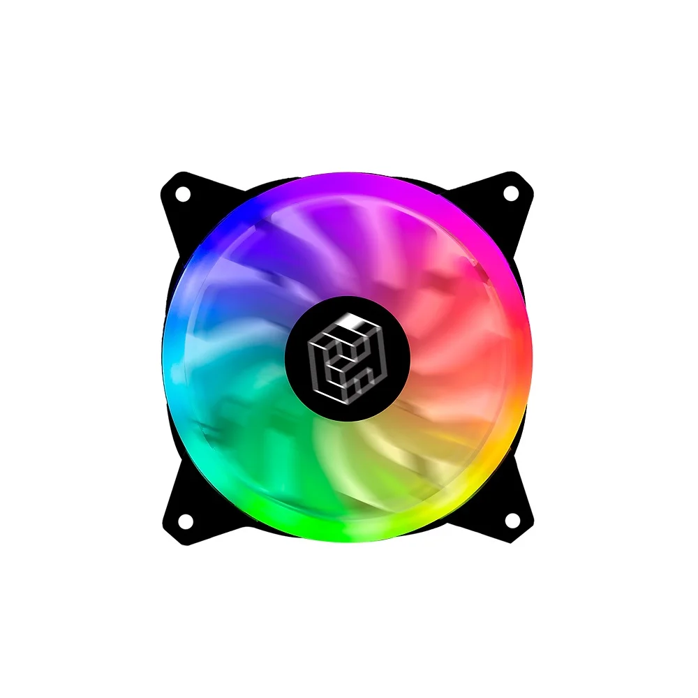 Cooler Liketec Lighter, RGB, 120x120x25mm, Preto 4