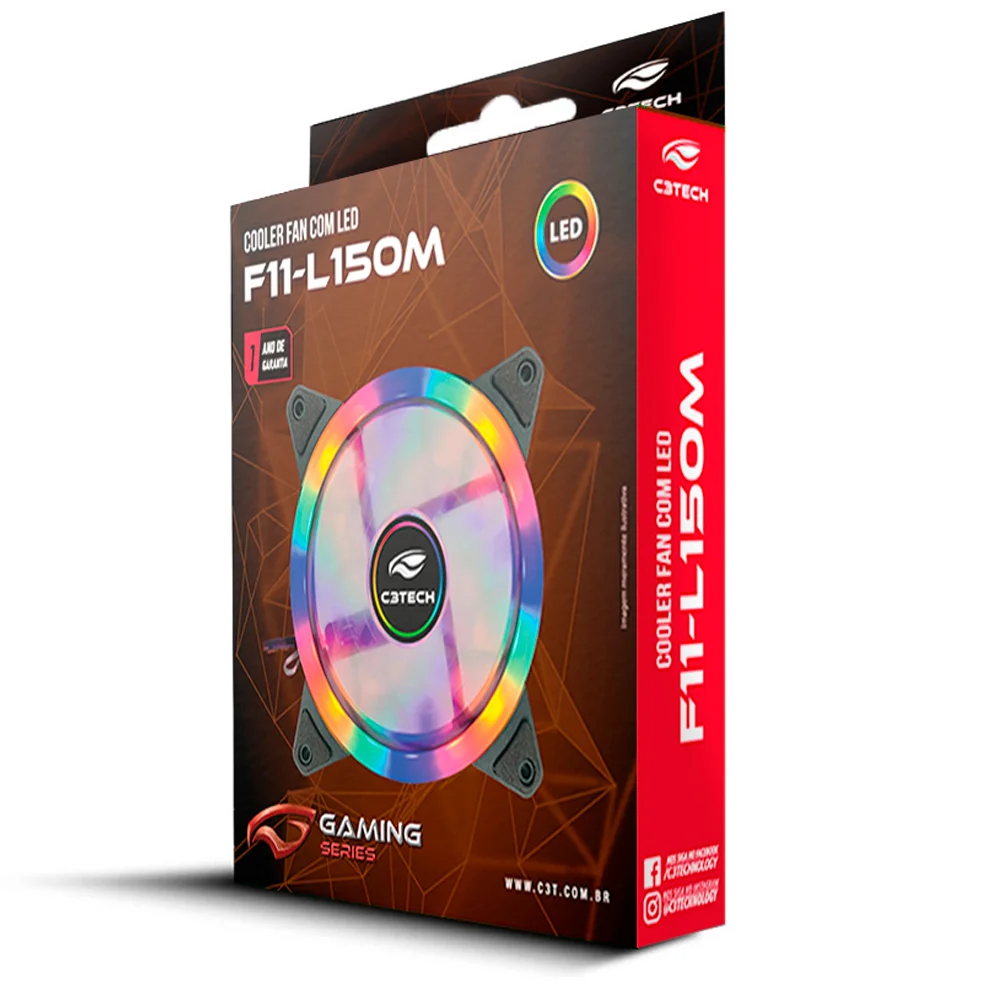 Cooler Fan C3tech F11-l150m, 120x120x25mm, 1200RPM 5