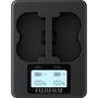 Carregador De Bateria Fujifilm Duplo  Bc-w235 Para Np-w235