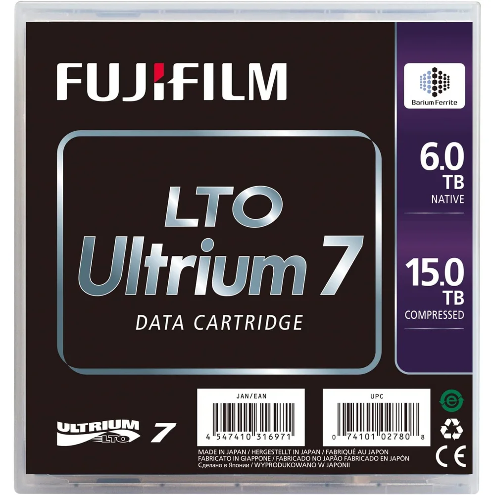 Cartucho De Dados Fujifilm Lto Ultrium 7 6TB