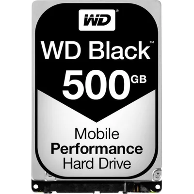 HD WD 500GB WD Black, 2.5p, 7200 RPM, Para Notebook - Wd500lplx