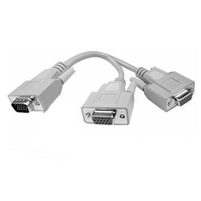 Cabo Y VGA, Liga 2 Monitores / TV Em 1 Saida VGA