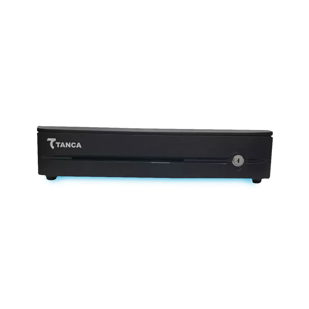 Gaveta De Dinheiro Tanca TG-600, Horizontal, Preta