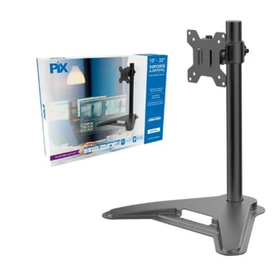 Suporte Monitor Ajustavel 13Polegadas A 32Polegadas Com Base Preto Px-22