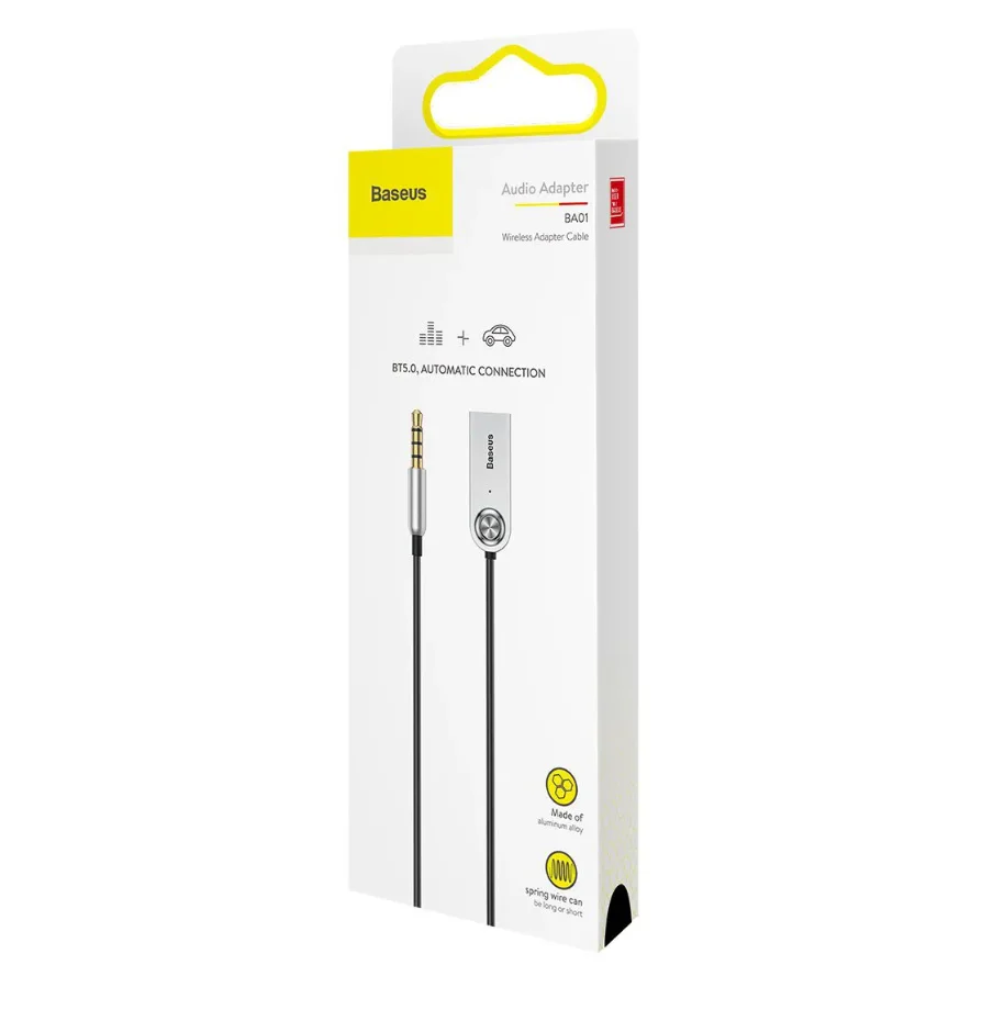 Imagem 2 de 4 do produto Adaptador Baseus, Bluetooth, Som Veicular