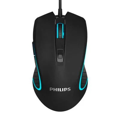Mouse Philips LED G413, 6400 DPI, 6000fps, Spk9413 Momentum