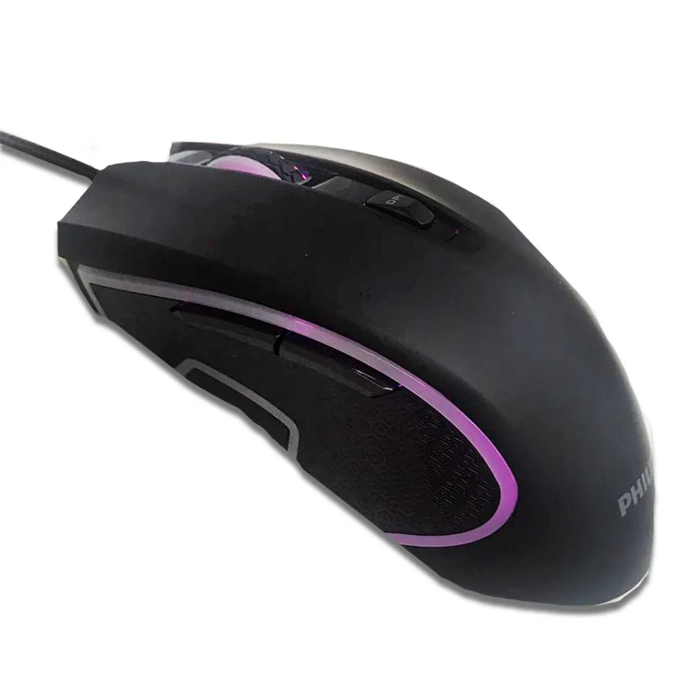 Imagem 2 de 5 do produto Mouse Philips LED G413, 6400 DPI, 6000fps, Spk9413 Momentum
