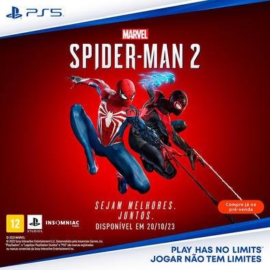 Jogo spider man playstation 4 midia fisica