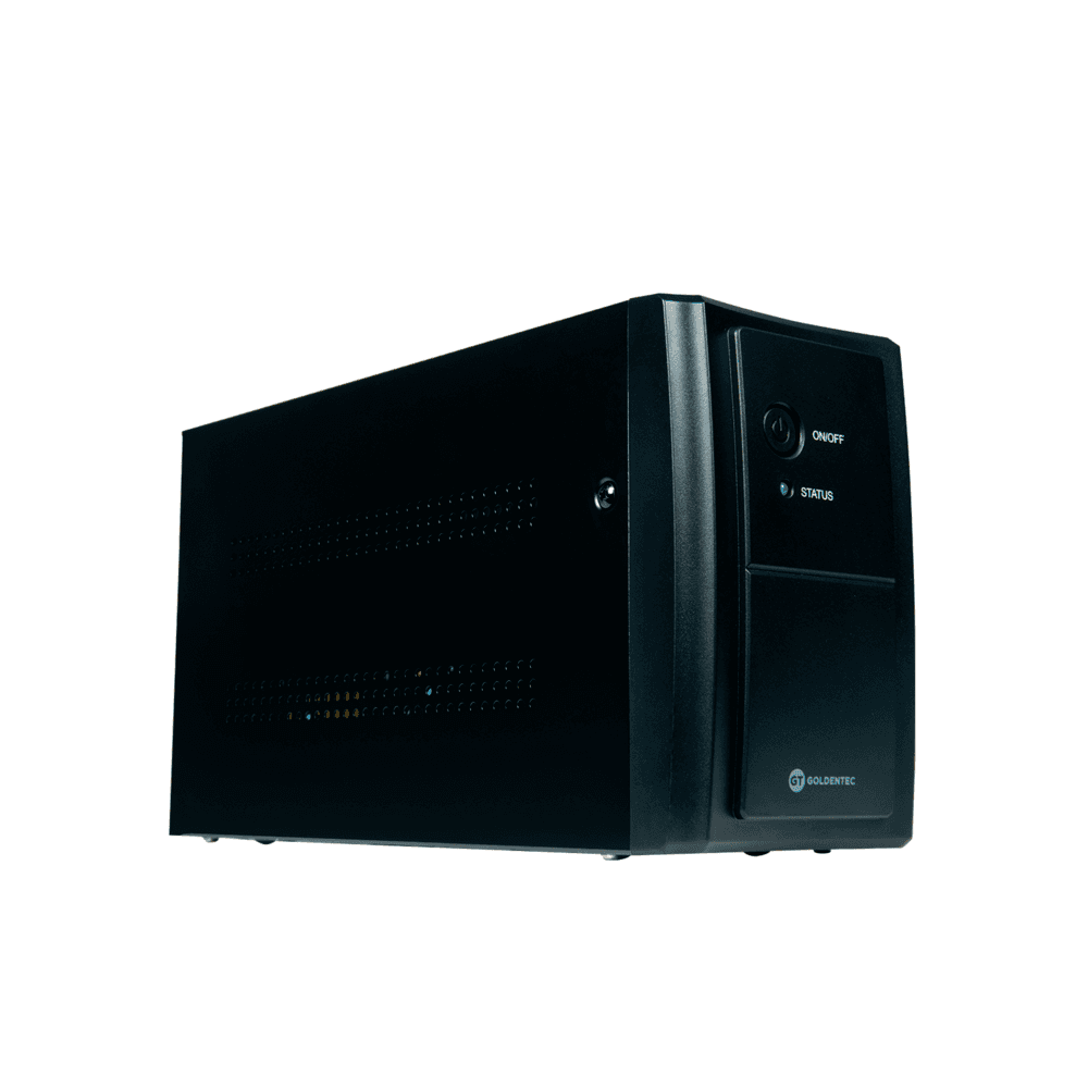 Imagem 2 de 5 do produto Nobreak Goldentec,Ups 1500 Va, Bivolt, Interativo, Com 6 Tomadas