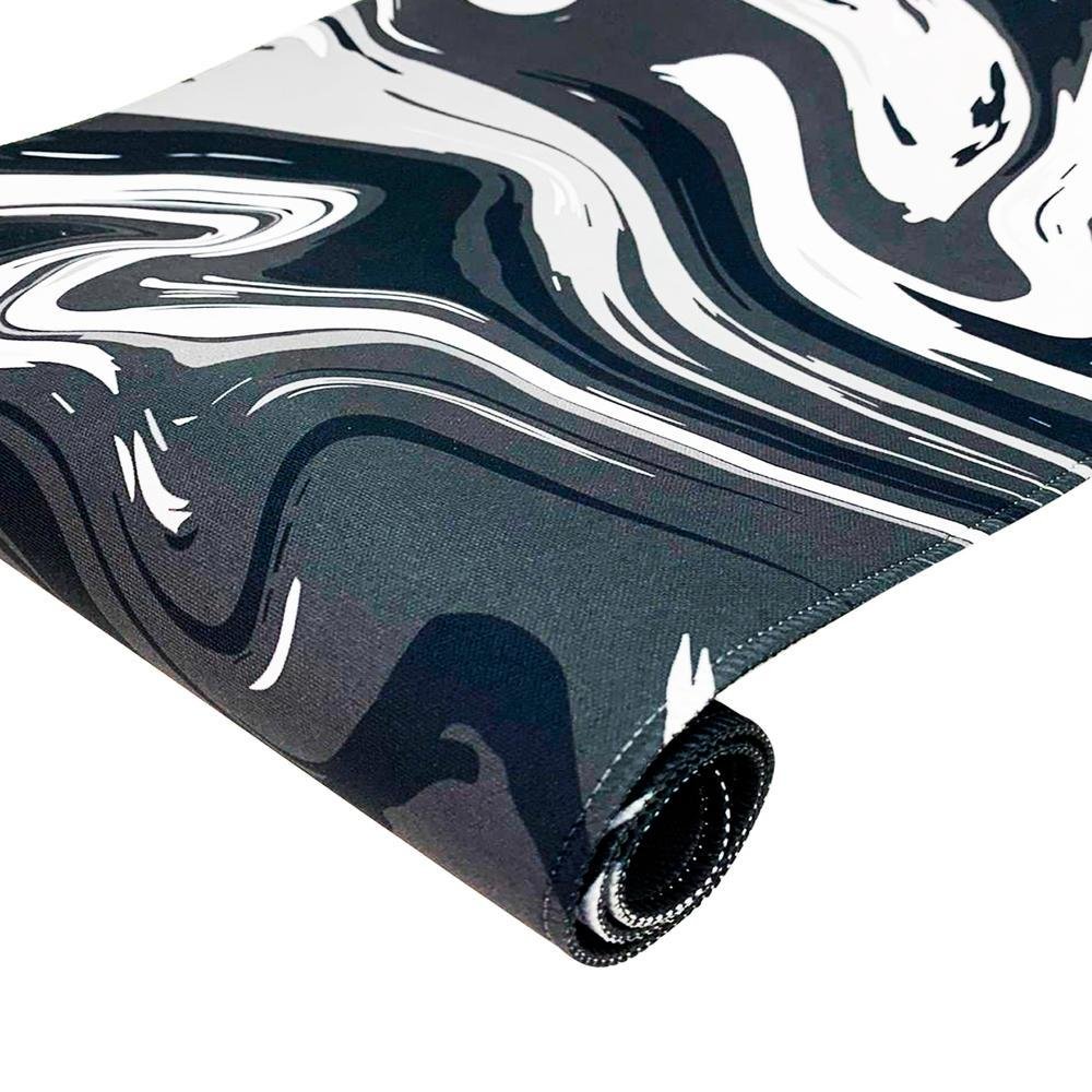 Mouse Pad Gamer Speed,Extra Grande, Desk Pad Profissional Premium, Com Borda Costurada 70x30, Abstract Abstrato,Cinza Mouse Pad Gamer Speed,Extra Grande, Desk Pad Profissional Premium, Com Borda Costurada 70x30, Abstract Abstrato,Cinza
