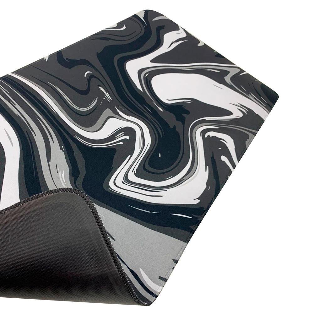 Mouse Pad Gamer Speed, Extra Grande, Desk Pad Profissional Premium, Com Borda Costurada 100x50,Abstract Abstrato, Cinza Mouse Pad Gamer Speed, Extra Grande, Desk Pad Profissional Premium, Com Borda Costurada 100x50,Abstract Abstrato, Cinza